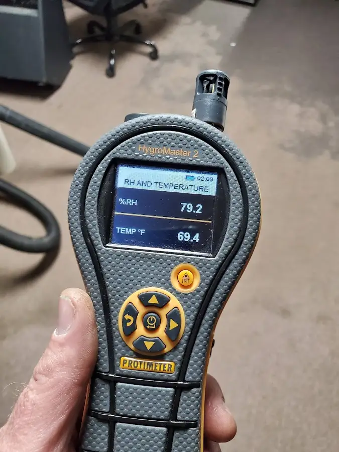 Moisture meter humidity assessment for Fire & Smoke Damage Restoration in Pulaski