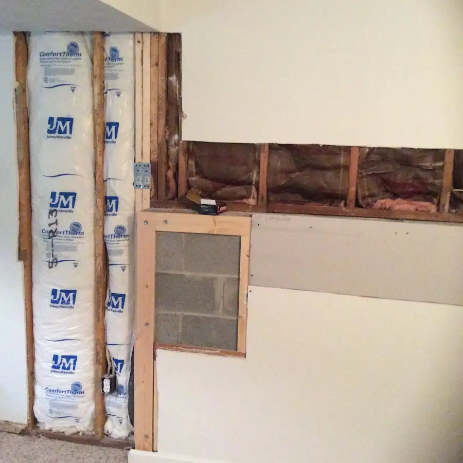 Wall insulation replacement during Odor Removal & Deodorization in Pulaski